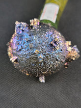 Load image into Gallery viewer, Lotus Star Glass Metallic Swirl Bowl Pipe