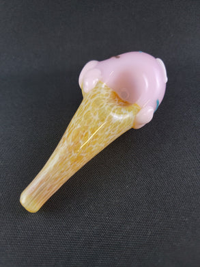 Empire Glass Ice Cream Cone Bowl Pipe