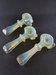 Lotus Star Glass Bowl Pipes With Single Marina 1-2