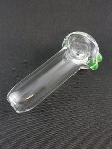 Glass Distractions Clear Bowl Pipes with Bubbles 1-4