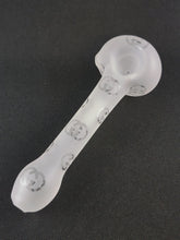 Load image into Gallery viewer, Glass Distractions Sand Blasted Bowl Pipes W/ Decals 1-5