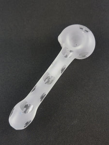 Glass Distractions Sand Blasted Bowl Pipes W/ Decals 1-5
