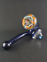 Cargar imagen en el visor de la galería, Lotus Star Glass &quot;Fire &amp; Water&quot; Sherlock Pipe UV W/ Opal