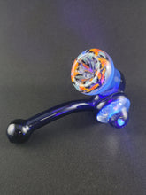 Load image into Gallery viewer, Lotus Star Glass &quot;Fire &amp; Water&quot; Sherlock Pipe UV W/ Opal
