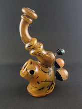 Cargar imagen en el visor de la galería, Parison Glass Bubble Trap Standing Sherlock Pipe