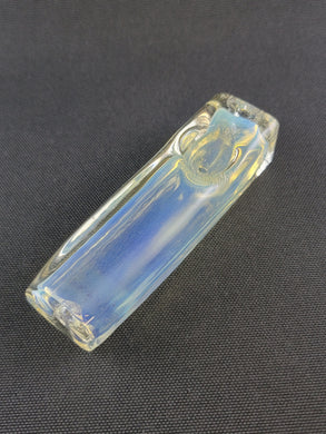 Hippie Hookup Glass Fumed Ice Cube Steamroller Bowl Pipe
