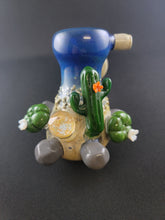 Cargar imagen en el visor de la galería, Djinn Glass Large Desert Themed Hammer Bowl Pipe W/ Facet