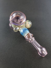 Cargar imagen en el visor de la galería, Djinn Glass Pink &amp; Tan W/ Opal Hammer Bowl Pipe