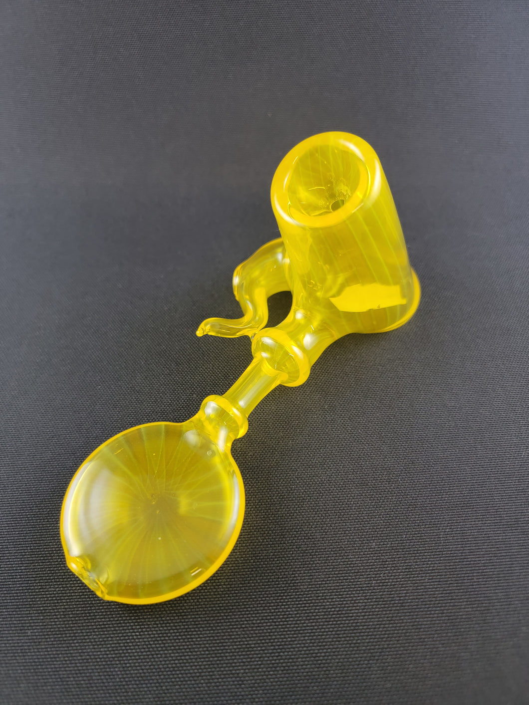 Parison Glass Lemon Party Hammer Bowl Pipe