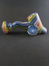 Load image into Gallery viewer, Parison Glass Rainbow Dichro Hammer Bowl Pipe