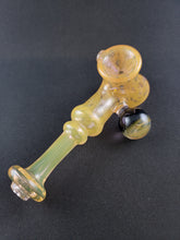 Cargar imagen en el visor de la galería, Parison Glass Fumed W/ Bubble Trap Hammer Bowl Pipe