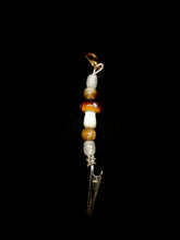 Load image into Gallery viewer, Kittty Klips Bead &amp; Charm Key Chain Roach Clips 1-12