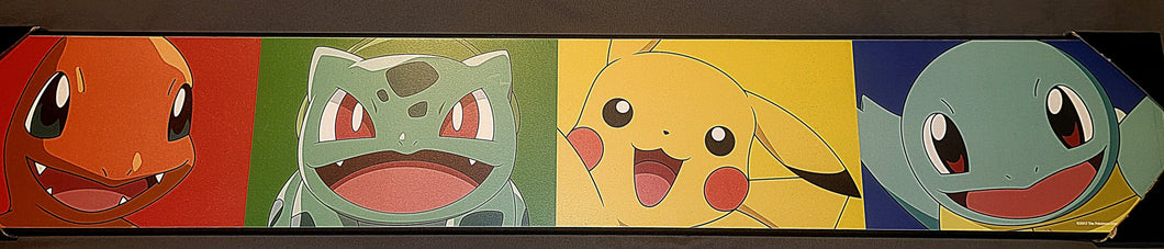 Pokemon Starter Set Wandkunst #1