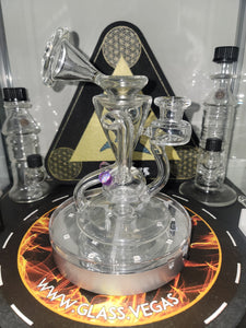 Sleeps Glass Clear Recycler Rig