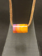 Load image into Gallery viewer, Suede Glass Bead Pendants 1-5