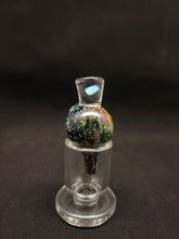 Cargar imagen en el visor de la galería, CY Glass Confetti Crushed Opal Bubble Carb Caps 24mm