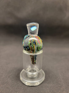CY Glass Confetti Crushed Opal Bubble Carb Caps 24mm