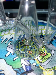 Dirk Diggler Glass Coral Reef Recycler Rigs 1-3