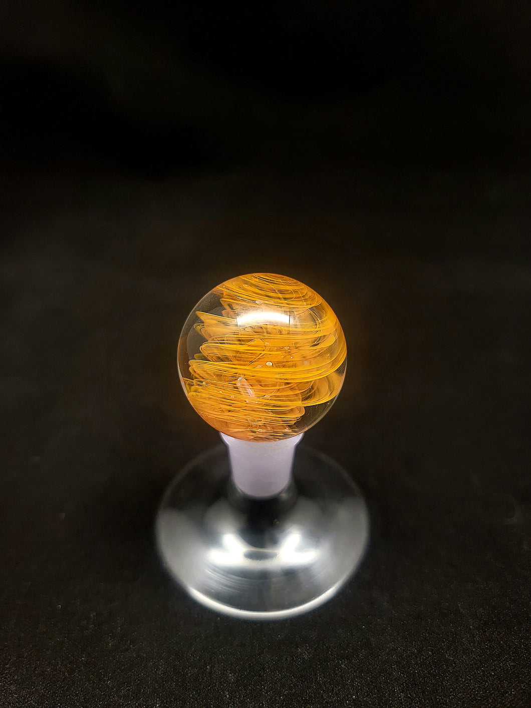 Djinn Glass Gold Fumed Murmeln 1-4