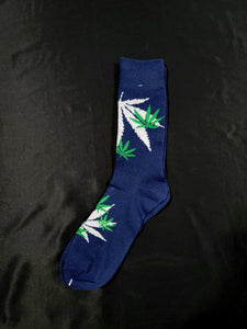 Everbright Regular Length Pot Leaf Socks 1-5