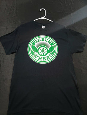 Green Wheel T-Shirt Medium