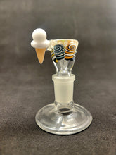 Cargar imagen en el visor de la galería, Chunk Glass Icecream Cone Bowl Slides 14mm