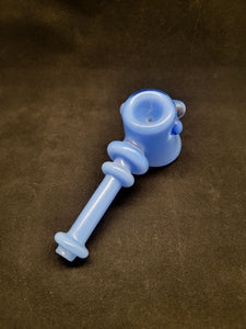 Djinn Glass Light Blue Hammer Bowl Pipe