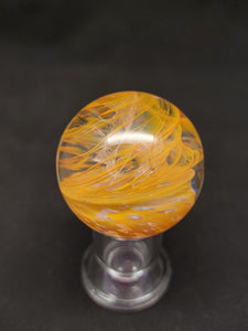 Parison Glass Large Gold Fume Marble