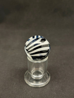Parison Glass Zebra Marble