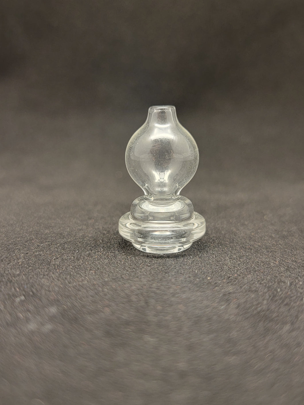 SpaceWalker Glass Small Clear Bubble Carb Caps (Peak)