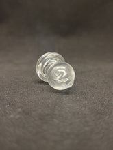 Cargar imagen en el visor de la galería, SpaceWalker Glass Small Clear Bubble Carb Caps (Peak)