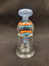 Load image into Gallery viewer, Smokea Bubble Tech w/ Reti Bubble Carb Caps 1-4 (Blue Top)