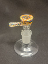 Load image into Gallery viewer, Pho_Sco Glass Trippy Arm Bowl Slides 14mm 1-4