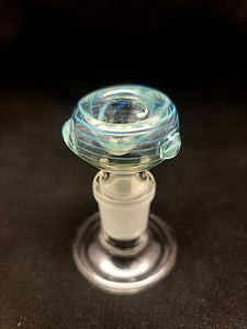 Lotus Star Glass Color Twist Bowl Slides 18mm 1-4