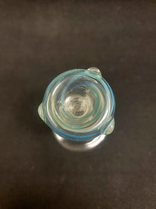 Lotus Star Glass Color Twist Bowl Slides 18mm 1-4