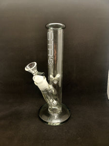 STR8 10" WATER PIPE STRAIGHT TUBE W/ ICE CATCHER 14MM / 5ML THICK