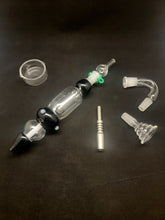 Load image into Gallery viewer, Smokea XL Clear &amp; Black Nectar Collector Set