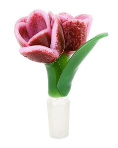 Empire Glassworks Tulip Flowers Bowl Slide 14mm