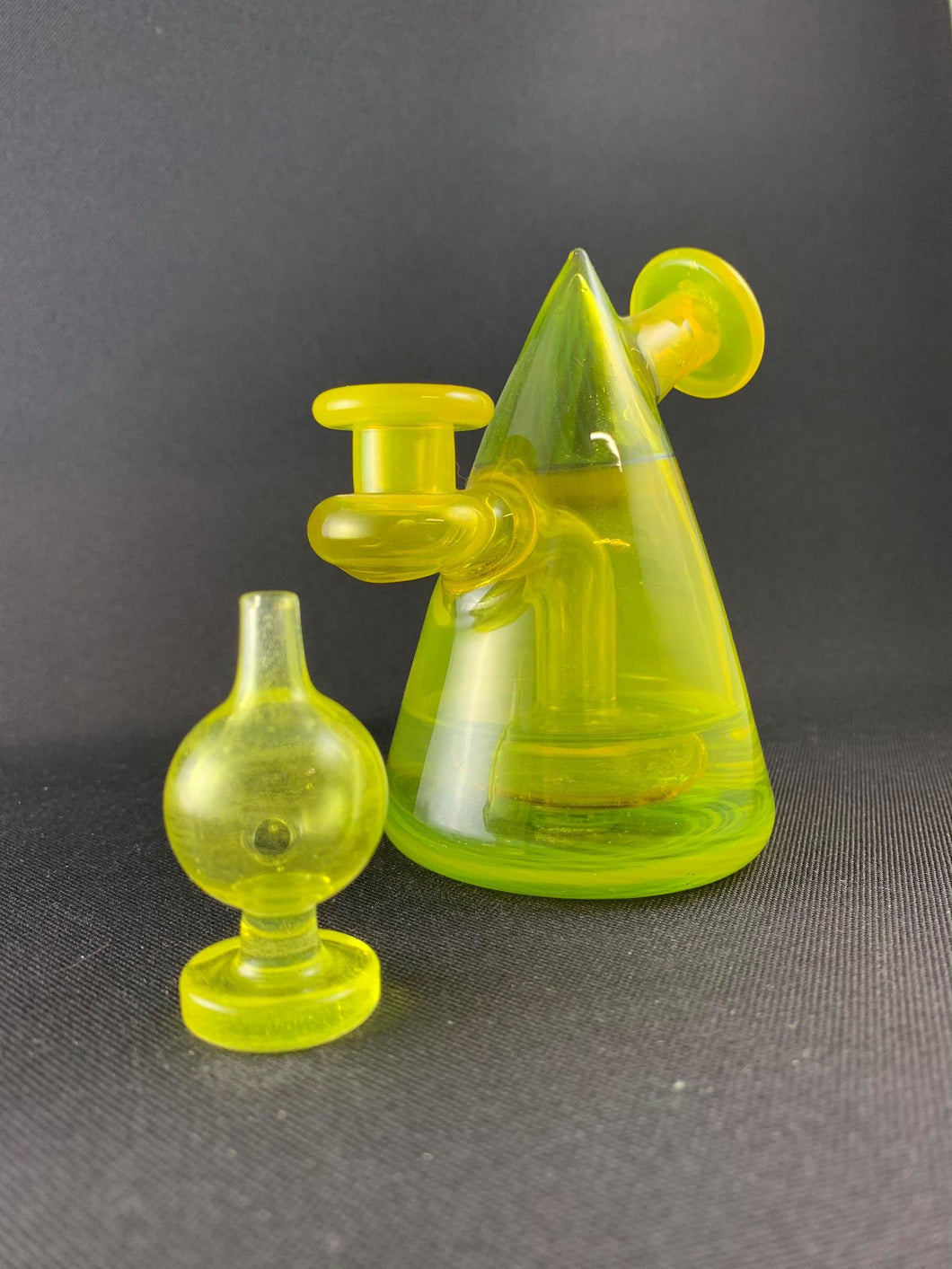 Parison Glass Cone Rig 013 gelb