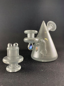 Parison Glass Cone Rig 011 Stahlwolle