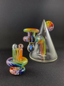 Parison Glass Cone Rig 002 rainbow