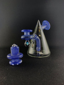 Parison Glass Cone Rig 006 blau/klar