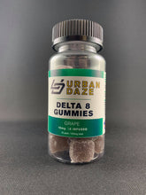 Laden Sie das Bild in den Galerie-Viewer, Urban Daze Delta 8 Gummies 250 mg