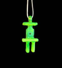 Load image into Gallery viewer, Justdewit Glass Plug Pendant Slyme