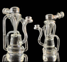 Load image into Gallery viewer, Djinn Clear Glass Recycler Rig #025