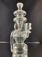 Load image into Gallery viewer, Djinn Clear Glass Recycler Rig #026