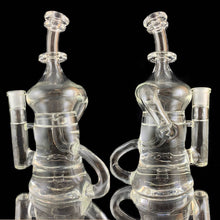 Load image into Gallery viewer, Djinn Clear Glass Recycler Rig #023