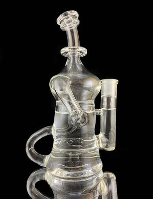 Djinn Clear Glass Recycler Rig #023