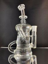 Load image into Gallery viewer, Djinn Clear Glass Recycler Rig #023