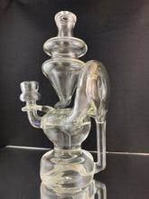 Load image into Gallery viewer, Djinn Clear Glass Recycler Rig #026
